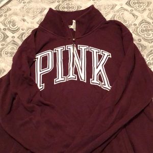 VS Pink Maroon Sweater